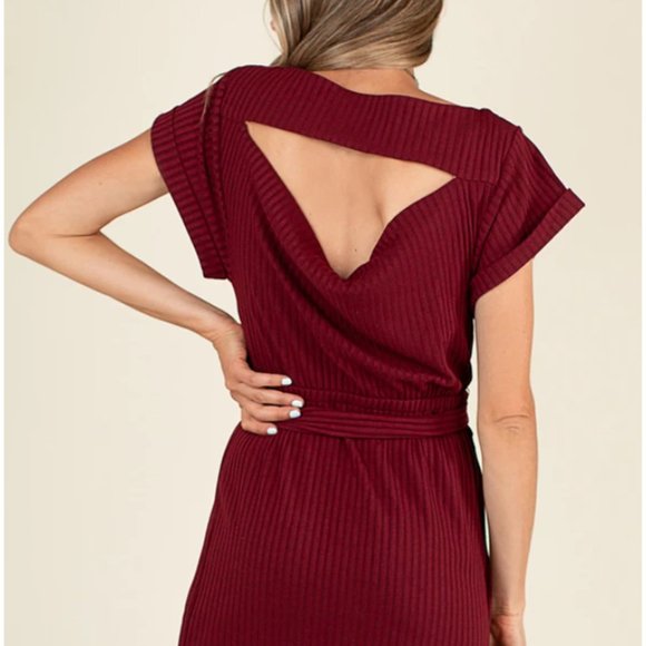 Joyfolie  MARNIE DRESS IN BERRY Size M - Picture 1 of 4
